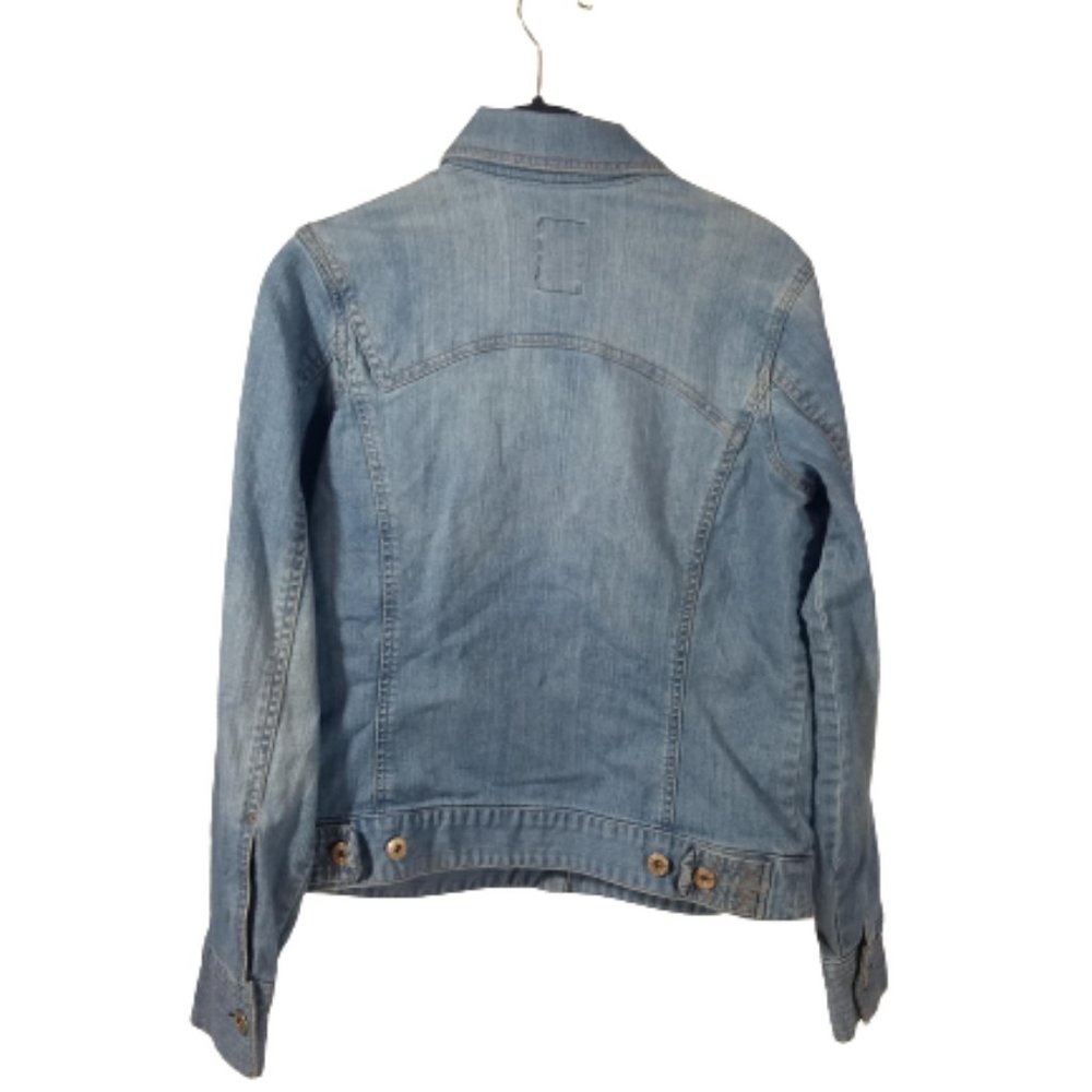 Dickies Blue Jean Jacket Denim Size Small Women - Picture 2 of 5